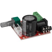 Main product image for PAM8610 2x10W Class-D Audio Amplifier Board 320-604